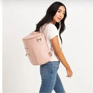 FAWN Design Pink Blush Backpack Diaper Bag